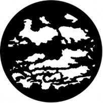 Metall-Gobo, DHA 77165 Cloud 7, Gr&ouml;sse B